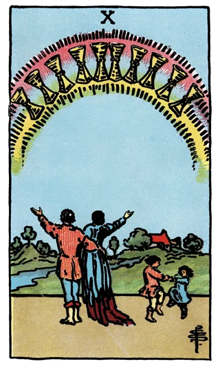 圣杯十 10 of Cups