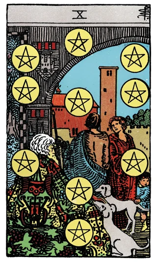 星币十 10 of Pentacles